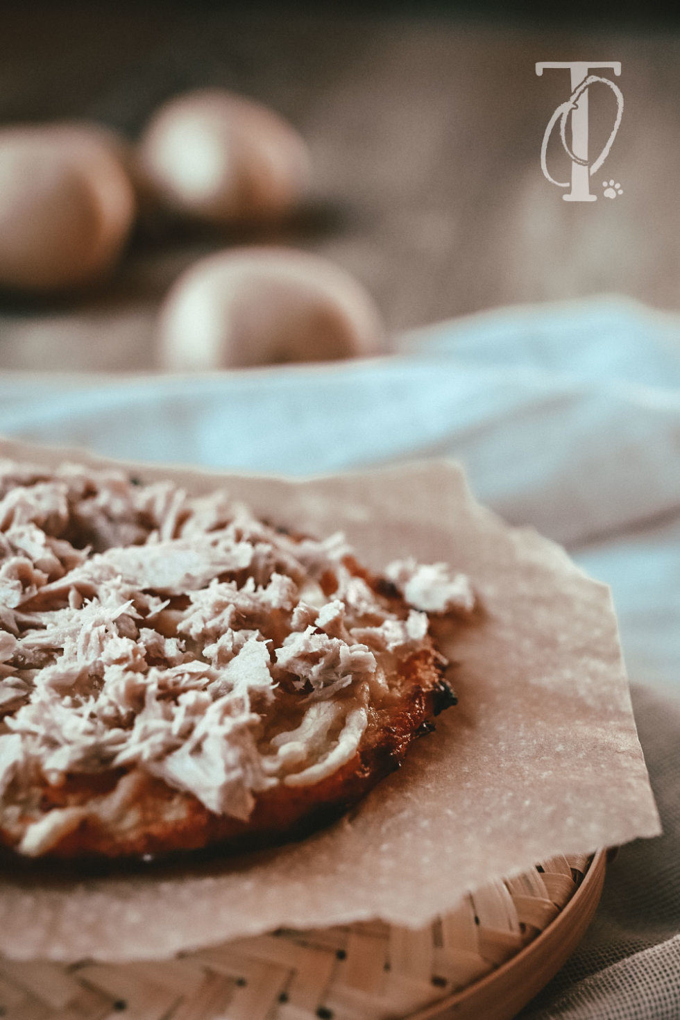 DIY Leckere KartoffelPizza für Hunde backen • Herr Olaf • Backen